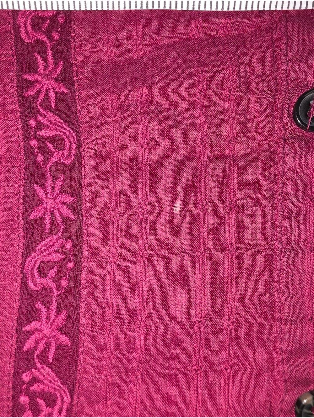 Free People Button-Down Blouse #BL2 - Picture 5 of 13